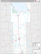 Mille Lacs County, MN Digital Map Premium Style